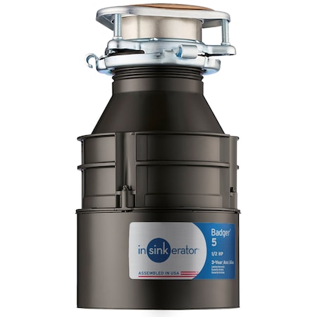 In-Sink-Erator InSinkErator Badger 5 1/2 HP Continuous Feed Garbage Disposal BADGER5